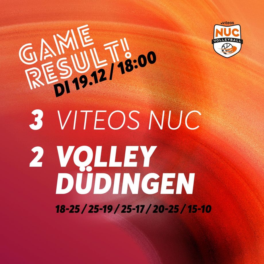 Game Result NUC Dudingen